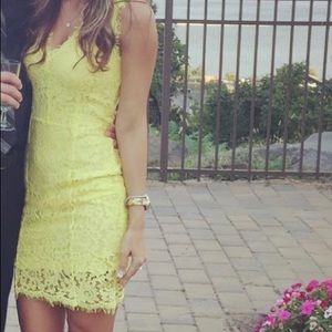Lace cocktail dress